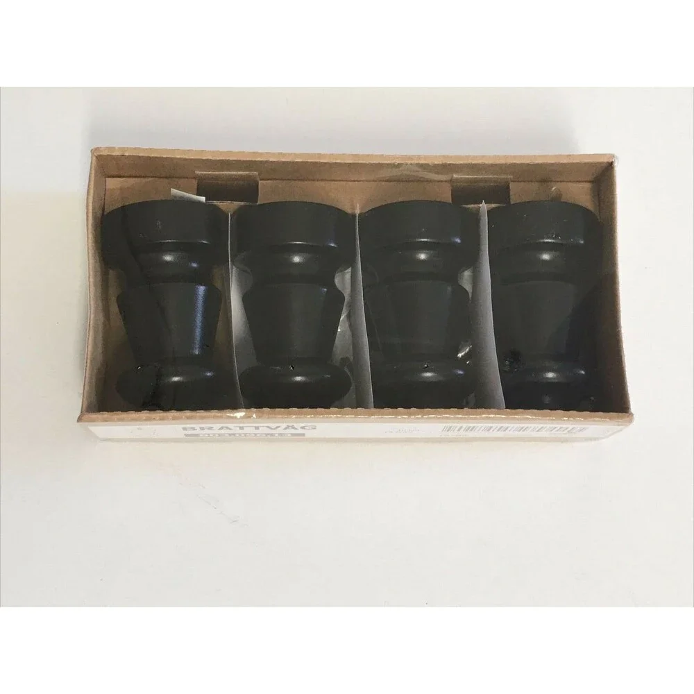 4 pc Ikea Brattvag Legs 3 7/8